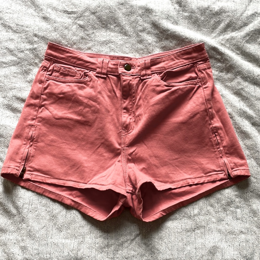 LAST CHANCE American Apparel 30/31 High-waisted Zip Shorts
